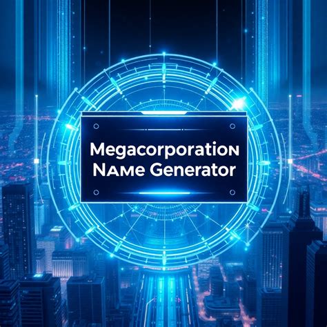 megacorporation name generator|eve corp name generator.